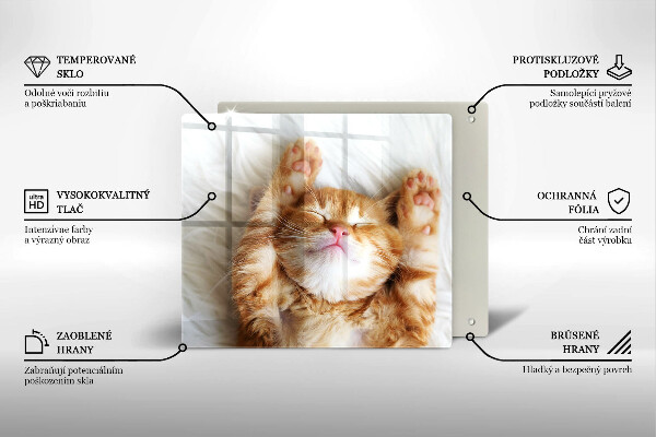 Deska kuchenna Mały słodki kotek