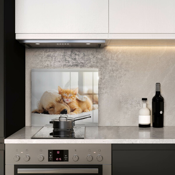 Deska kuchenna Zwierzęta pies i kot