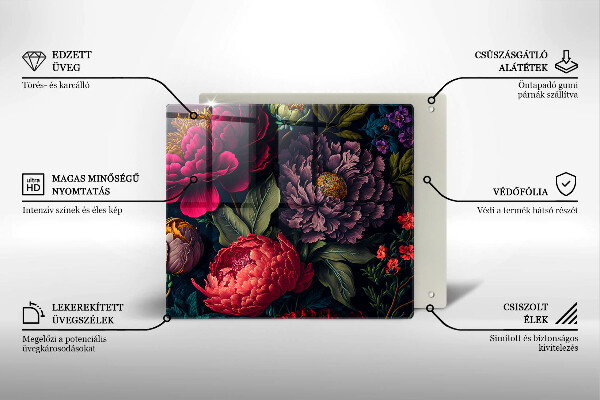 Deska kuchenna Piękne kwiaty