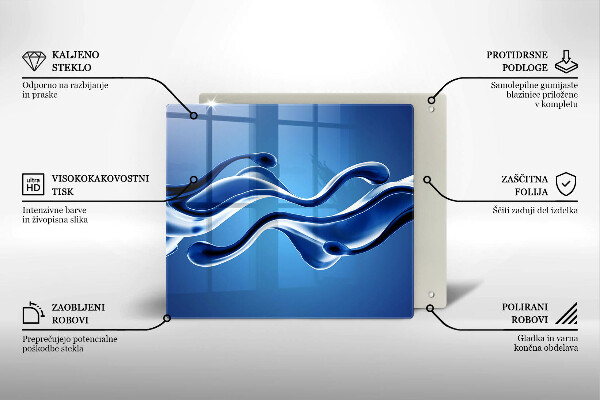 Deska kuchenna Płynna abstrakcja