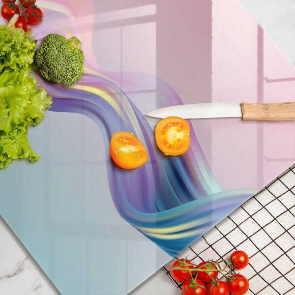 Deska do krojenia Pastelowa abstrakcja