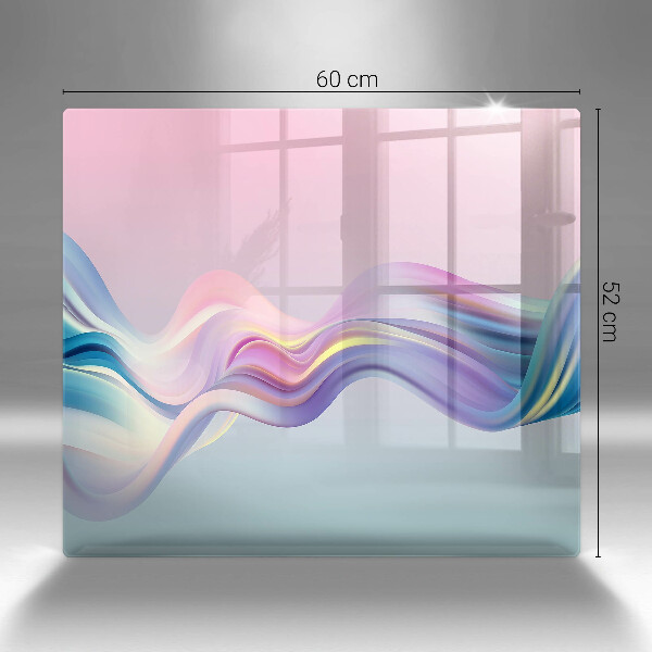 Deska do krojenia Pastelowa abstrakcja