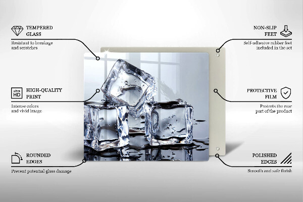 Deska kuchenna Kostki lodu