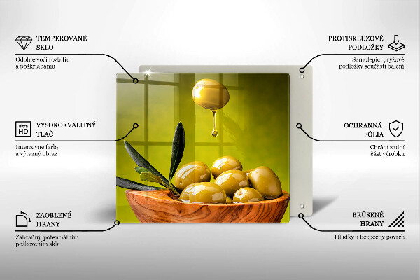 Deska kuchenna Smaczne oliwki