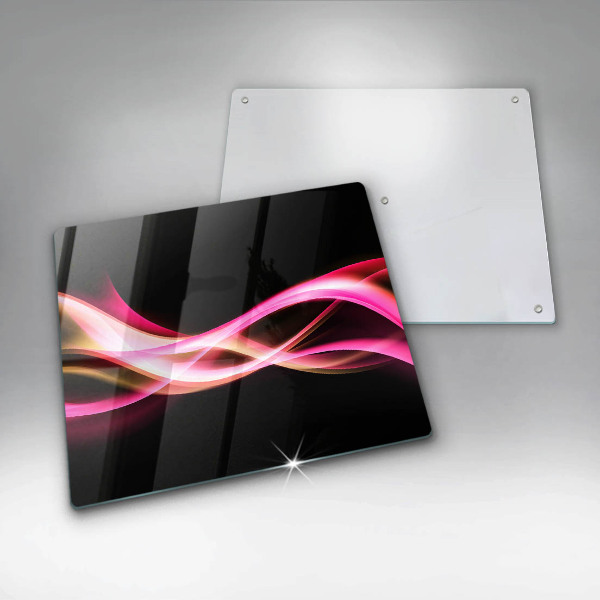 Deska kuchenna Abstrakcja neonowy dym