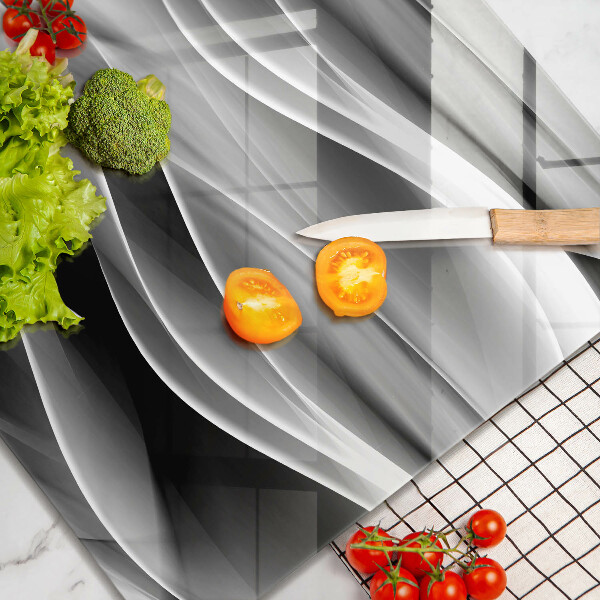 Deska kuchenna Abstrakcja linie dymu