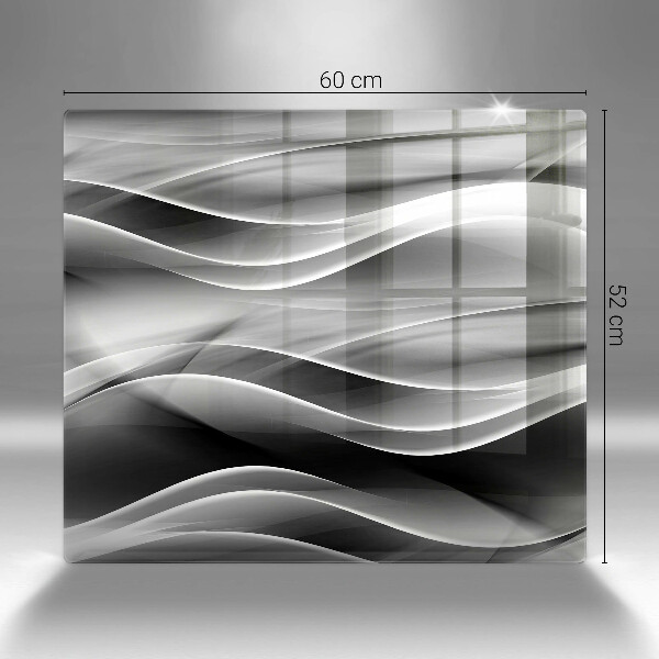 Deska kuchenna Abstrakcja linie dymu