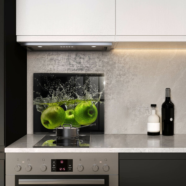 Deska kuchenna Zielone jabłka i woda