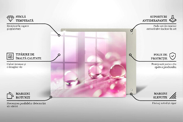 Deska kuchenna Rosa płatki kwiatów