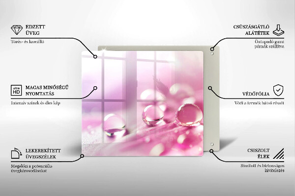 Deska kuchenna Rosa płatki kwiatów