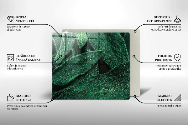 Deska kuchenna Liście rośliny