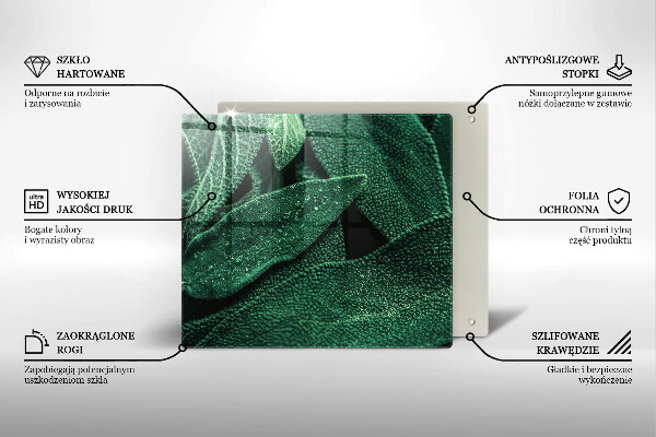 Deska kuchenna Liście rośliny