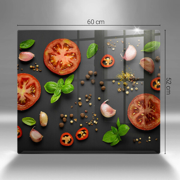 Deska kuchenna Pomidory i przyprawy