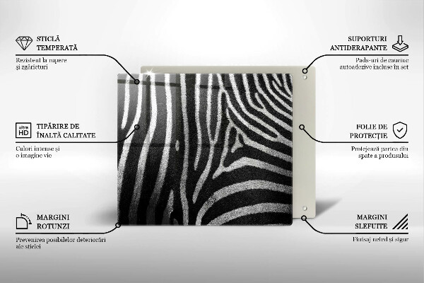 Deska kuchenna Paski zebra
