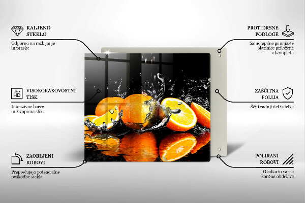 Deska kuchenna Soczyste owoce pomarańcze