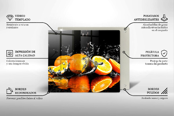 Deska kuchenna Soczyste owoce pomarańcze