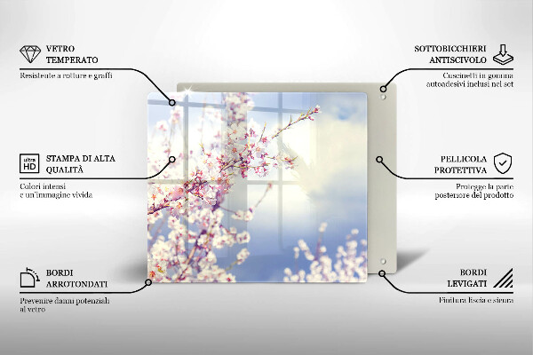 Deska kuchenna Kwitnące drzewo
