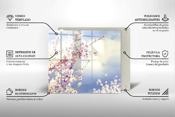 Deska kuchenna Kwitnące drzewo