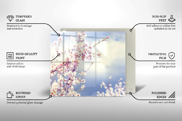 Deska kuchenna Kwitnące drzewo