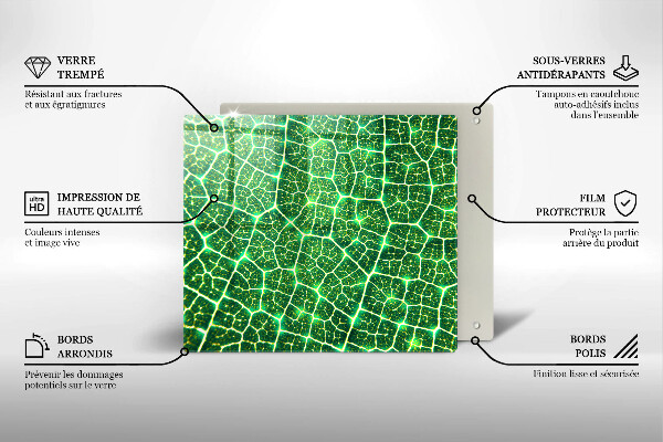 Deska kuchenna Struktura liścia