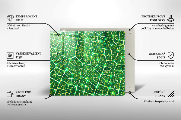 Deska kuchenna Struktura liścia