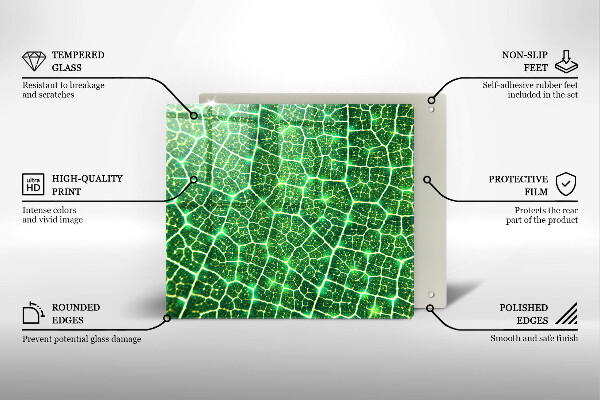 Deska kuchenna Struktura liścia