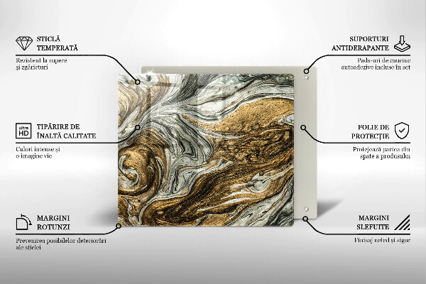 Deska kuchenna Bogata abstrakcja