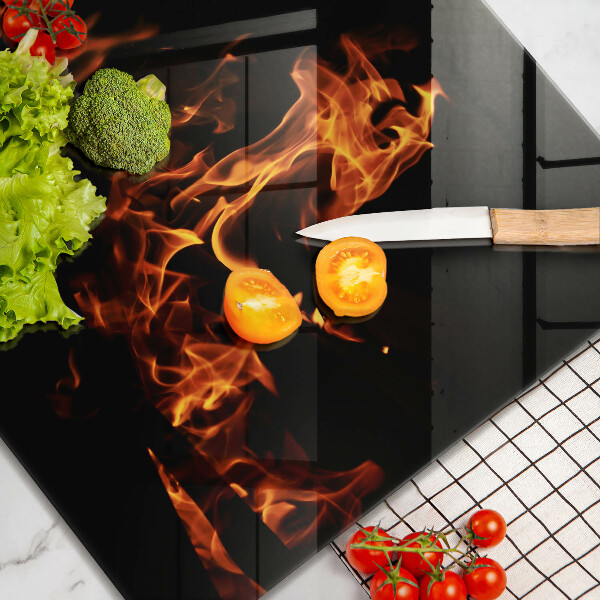 Deska do krojenia Ogień żywy płomień