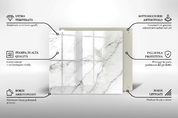 Deska kuchenna Elegancki marmur tekstura