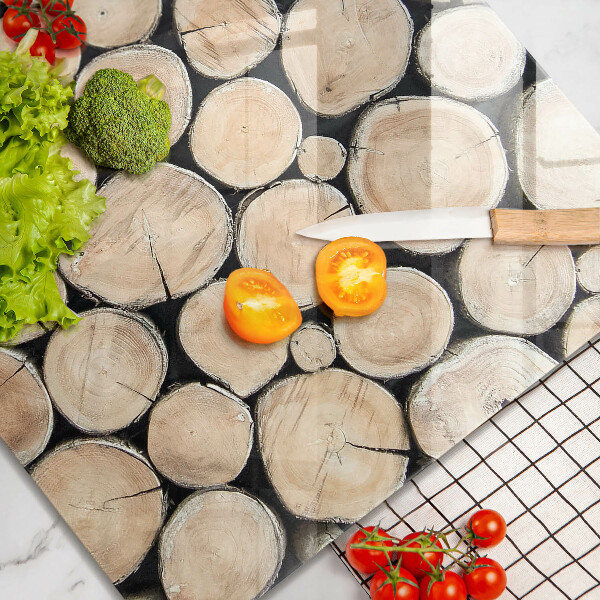 Deska kuchenna Drewno pnie drzew