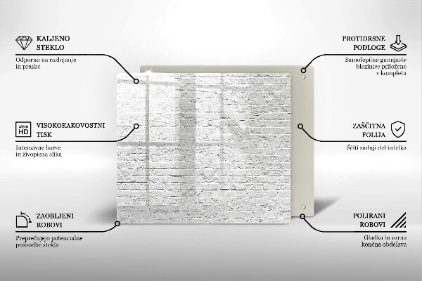 Deska kuchenna Ściana mur cegły