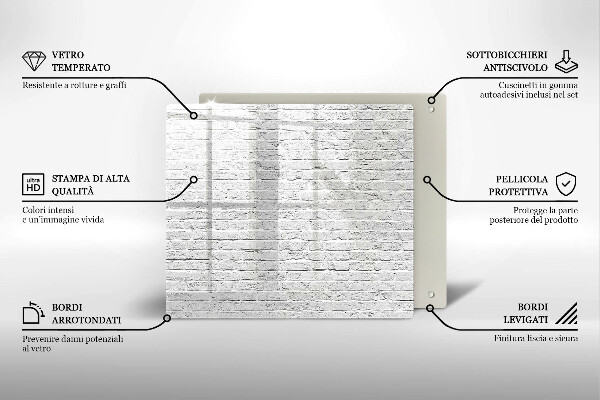 Deska kuchenna Ściana mur cegły