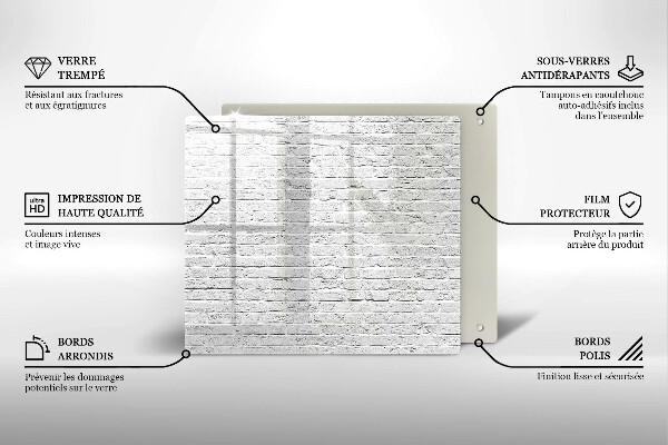 Deska kuchenna Ściana mur cegły