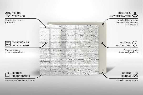 Deska kuchenna Ściana mur cegły