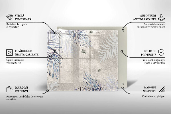 Deska kuchenna Subtelne liście