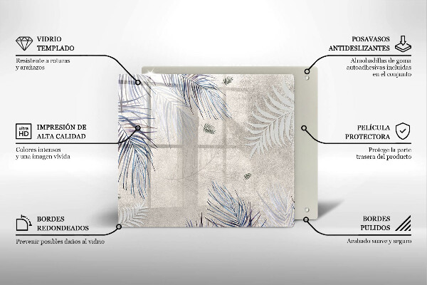 Deska kuchenna Subtelne liście