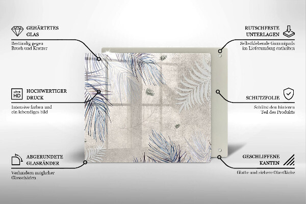 Deska kuchenna Subtelne liście