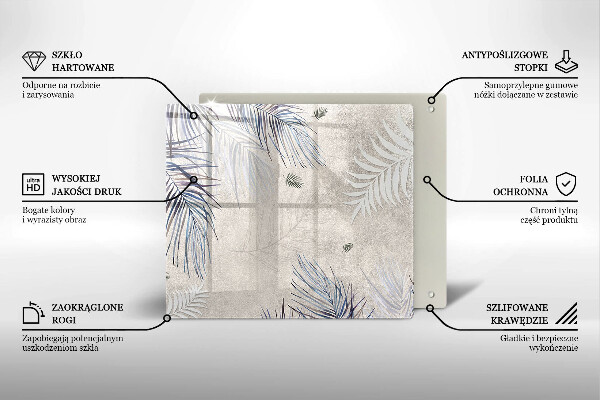 Deska kuchenna Subtelne liście