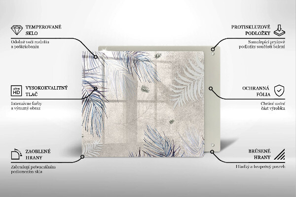 Deska kuchenna Subtelne liście