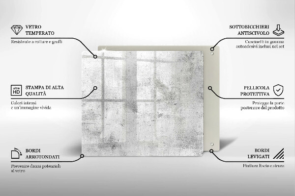 Deska kuchenna Beton tekstura