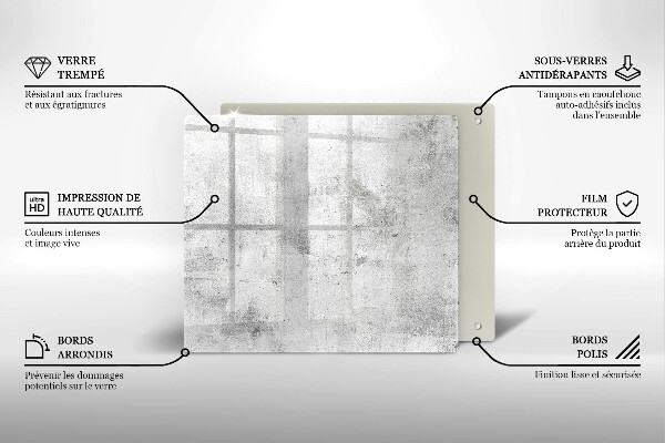 Deska kuchenna Beton tekstura