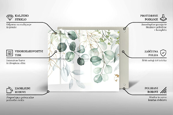 Deska kuchenna Malowane rośliny