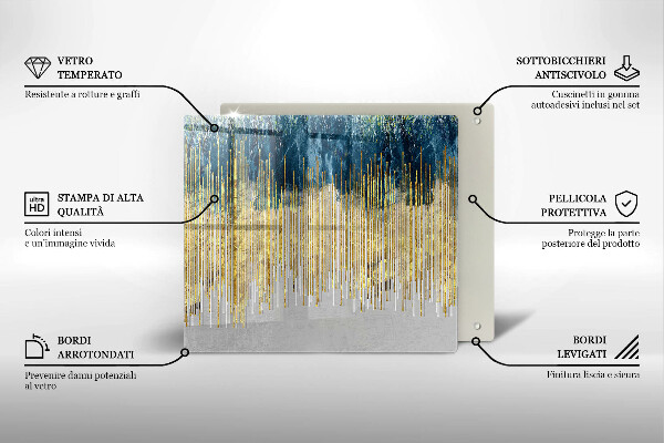 Deska kuchenna Designerska abstrakcja