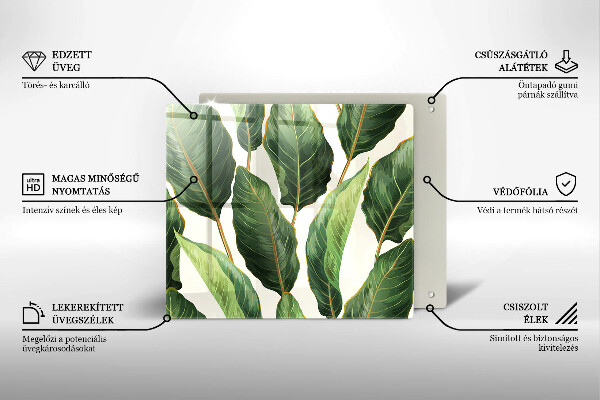 Deska kuchenna Liście bananowca