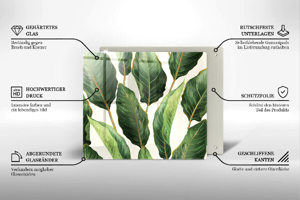 Deska kuchenna Liście bananowca