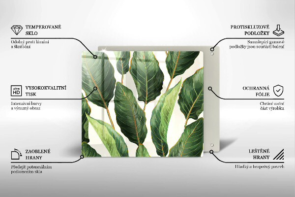 Deska kuchenna Liście bananowca