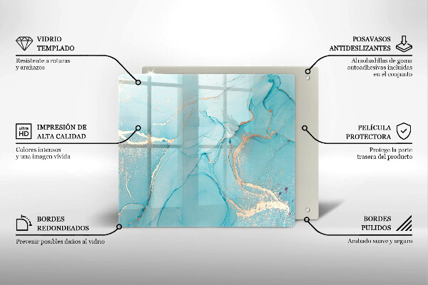 Deska kuchenna Abstrakcja kamień