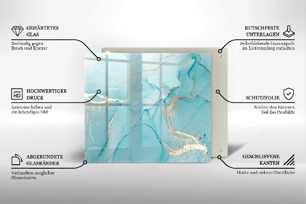 Deska kuchenna Abstrakcja kamień