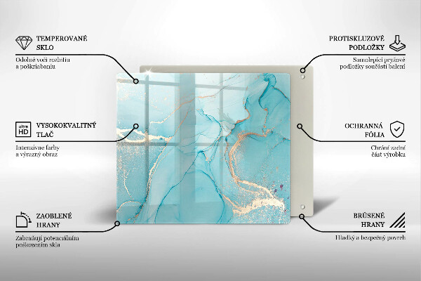 Deska kuchenna Abstrakcja kamień