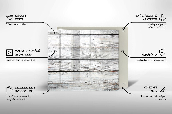 Deska kuchenna Jasne drewniane deski